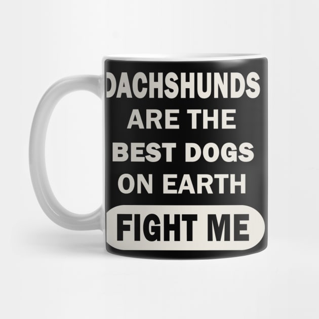 Dachshund Dog Gift Puppy by FindYourFavouriteDesign